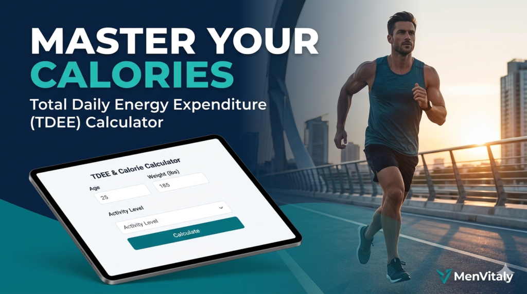 TDEE Calorie Calculator for Men MenVitaly Featured Image