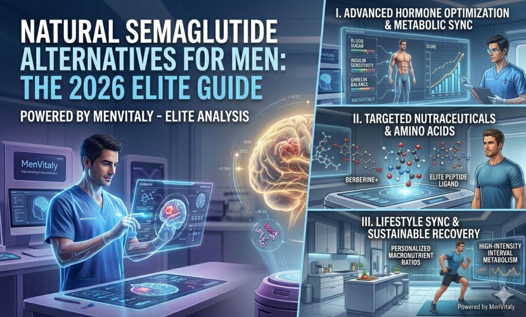 Natural semaglutide alternatives men for fat loss and metabolic health.