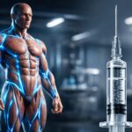 Professional athlete using resistance training to prevent muscle loss GLP-1 medications.