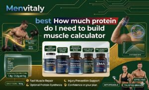 Best how much protein do I need to build muscle calculator by Menvitaly.