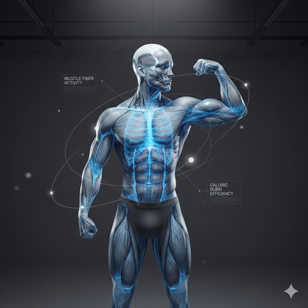 Physiological guide detailing how to lose weight without losing muscle via hypertrophy and progressive overload.