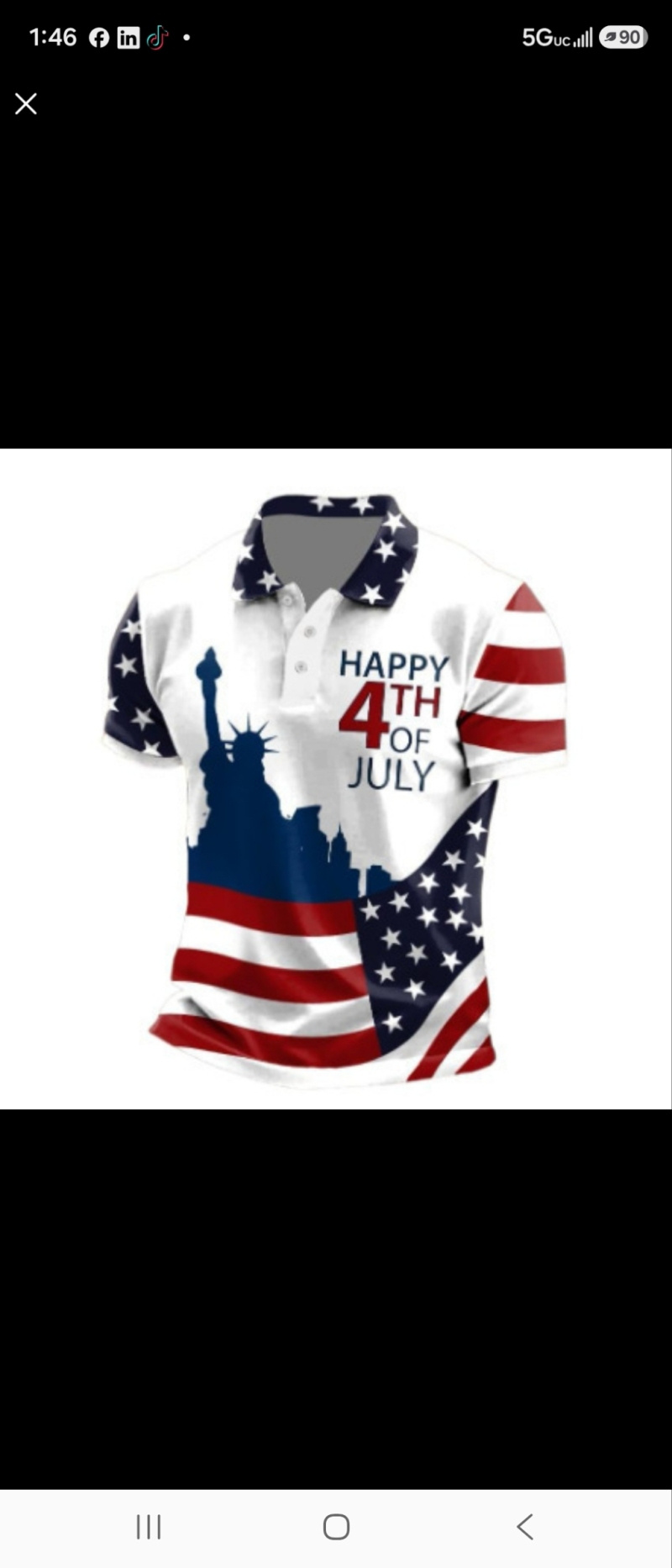 Men's Short Sleeve Digital Printing - Image 4