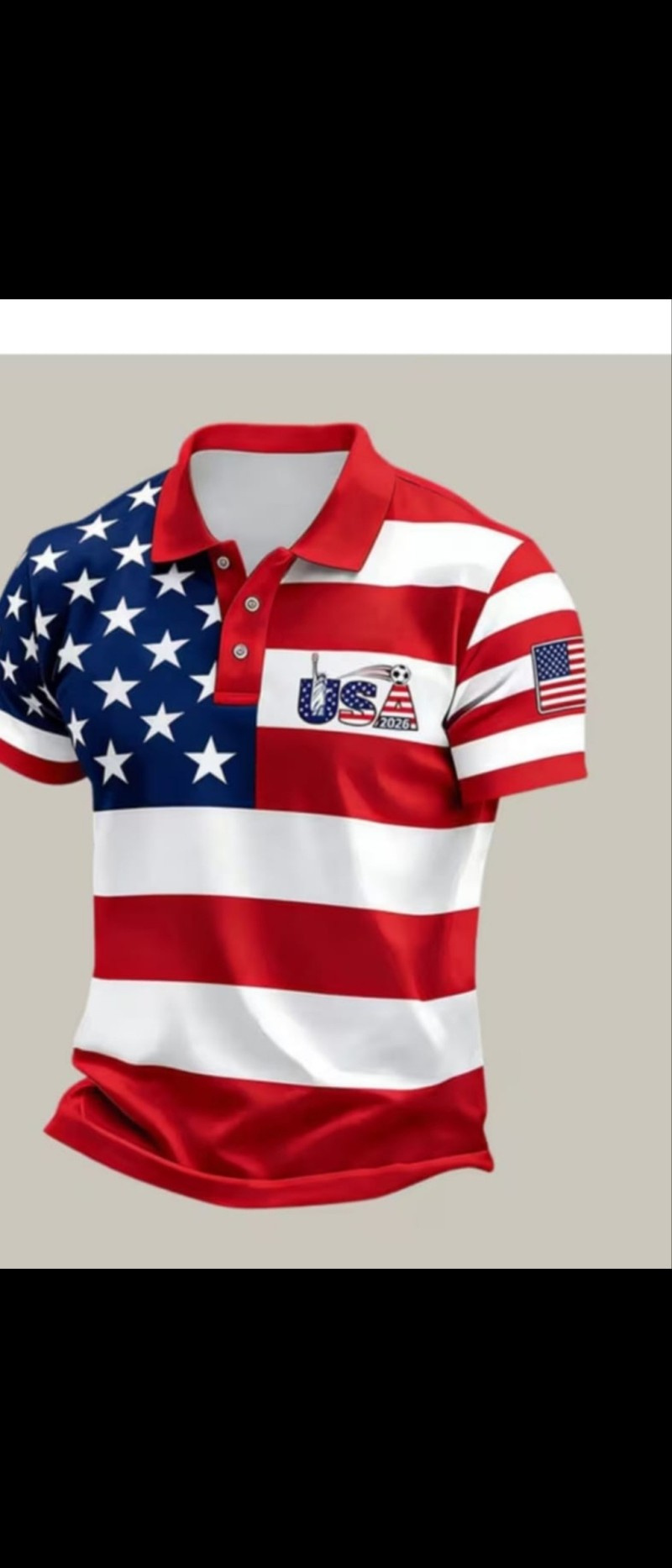 Men's Short Sleeve Digital Printing - Image 3
