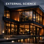 A luxury home facade demonstrating modern house exterior design with premium siding materials and glass detailing.